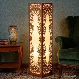 duża lampa - ornament III