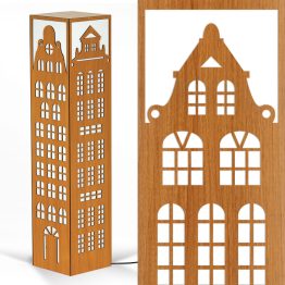 duża lampa - kamieniczki