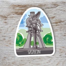 pamiątkowy magnes ze Szczecina