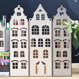 segregator A4 - kamieniczka - wzór 1