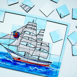 Puzzle - szczeciński żaglowiec