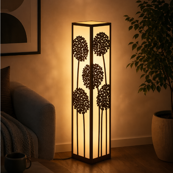 Lampa duża - czosnek