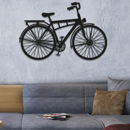 rower - dekoracja na ścianę rower - geometryczna dekoracja na ścianę
