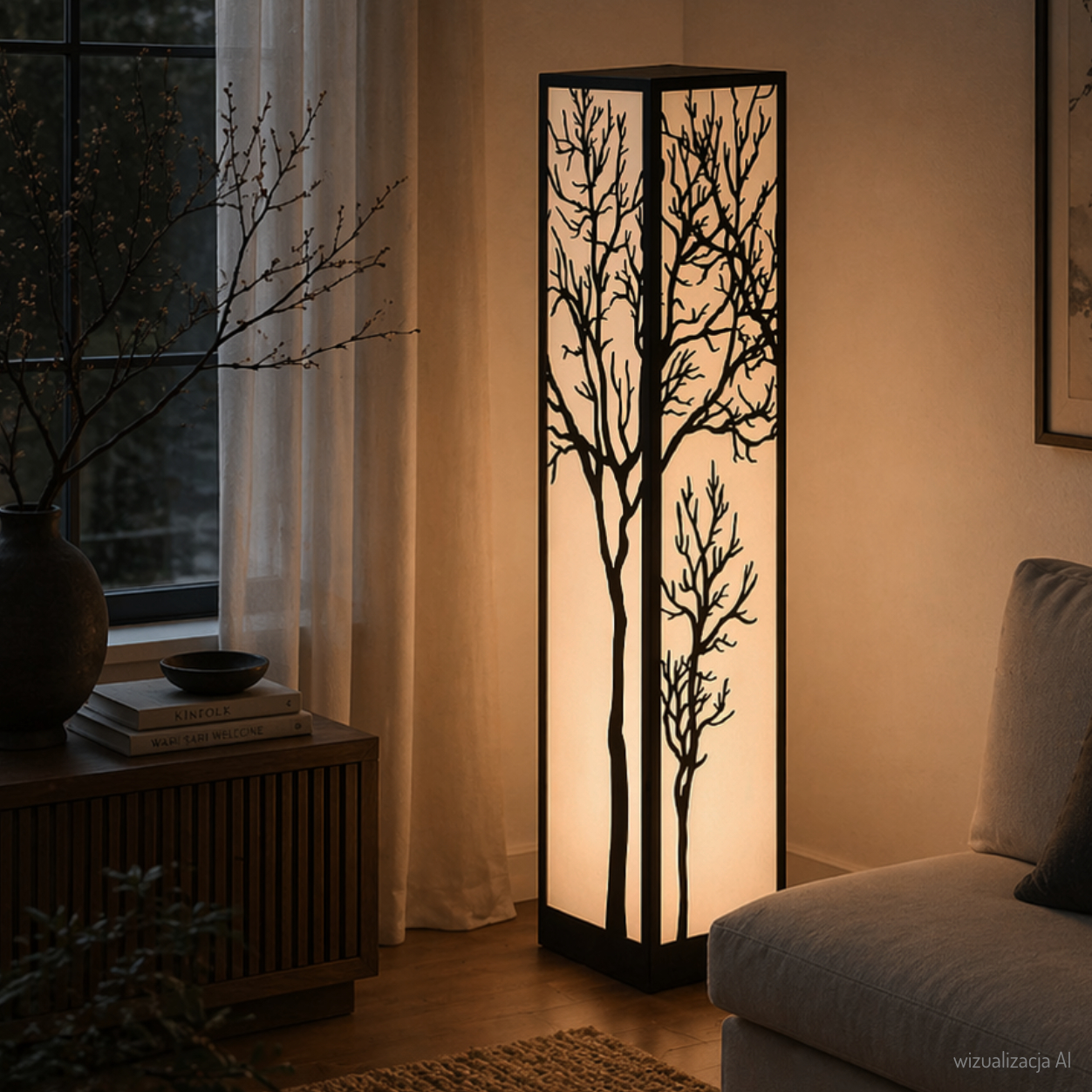 Lampa drzewo Lampa drzewo